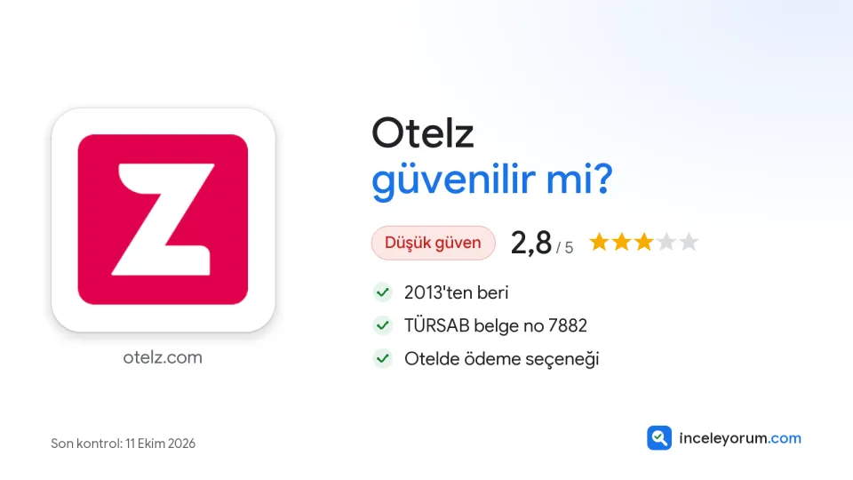 Otelz güvenilir mi? İnceleme özeti