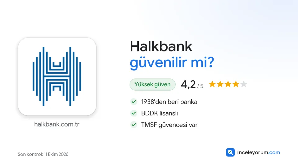 Halkbank güvenilir mi? İnceleme özeti