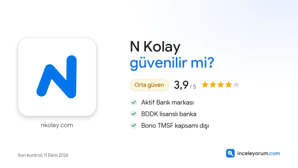 N Kolay güvenilir mi? İnceleme özeti