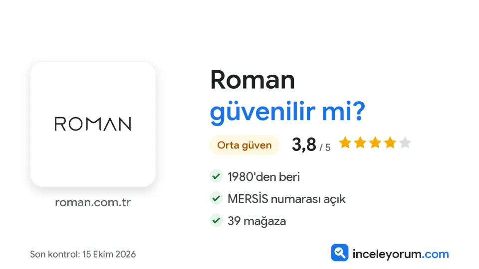 Roman güvenilir mi? İnceleme özeti